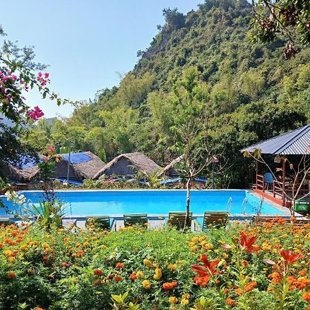 Catba Papillon Garden Bungalows & Resort Hien Hao Bagian luar foto