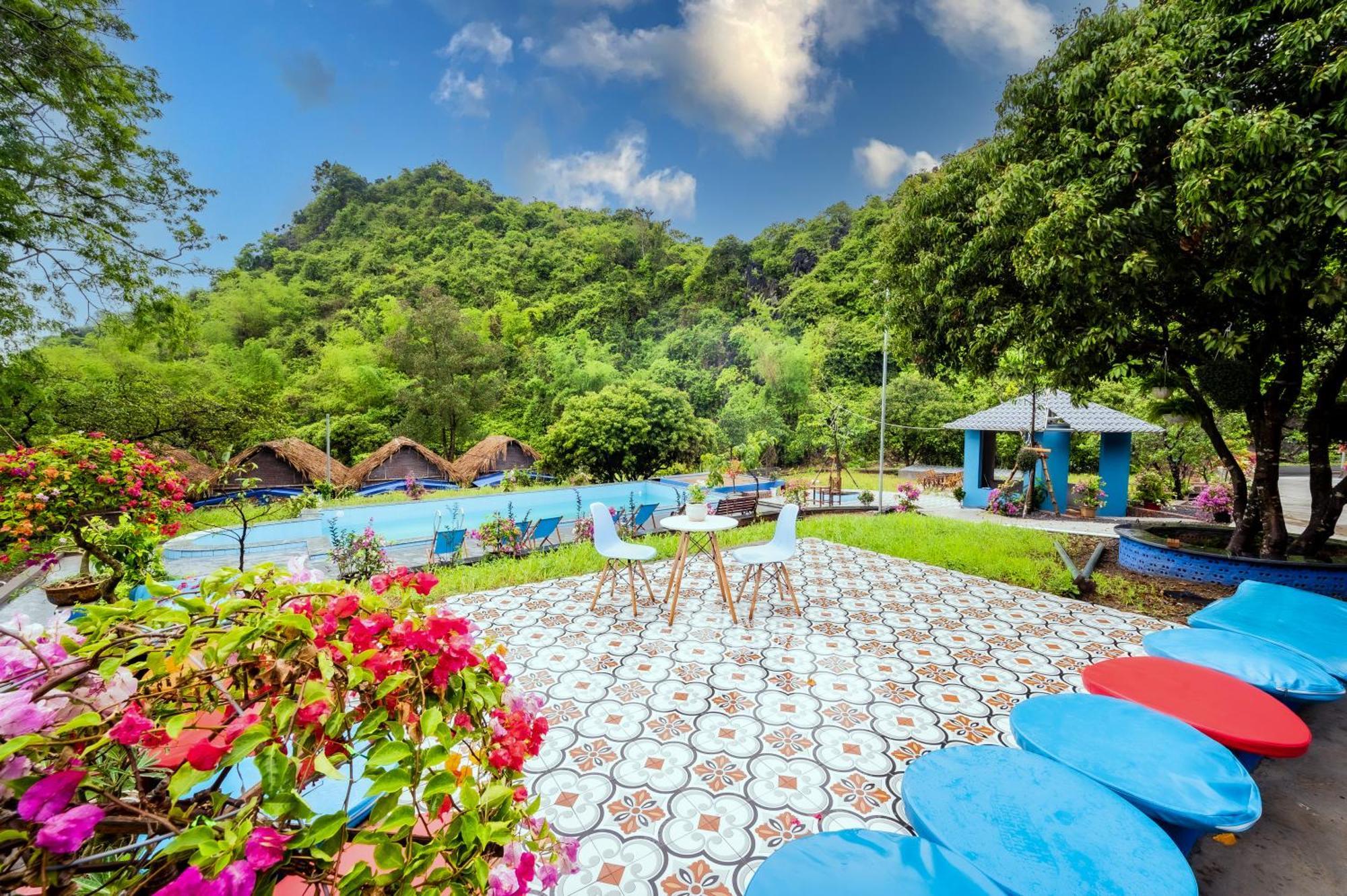 Catba Papillon Garden Bungalows & Resort Hien Hao Bagian luar foto