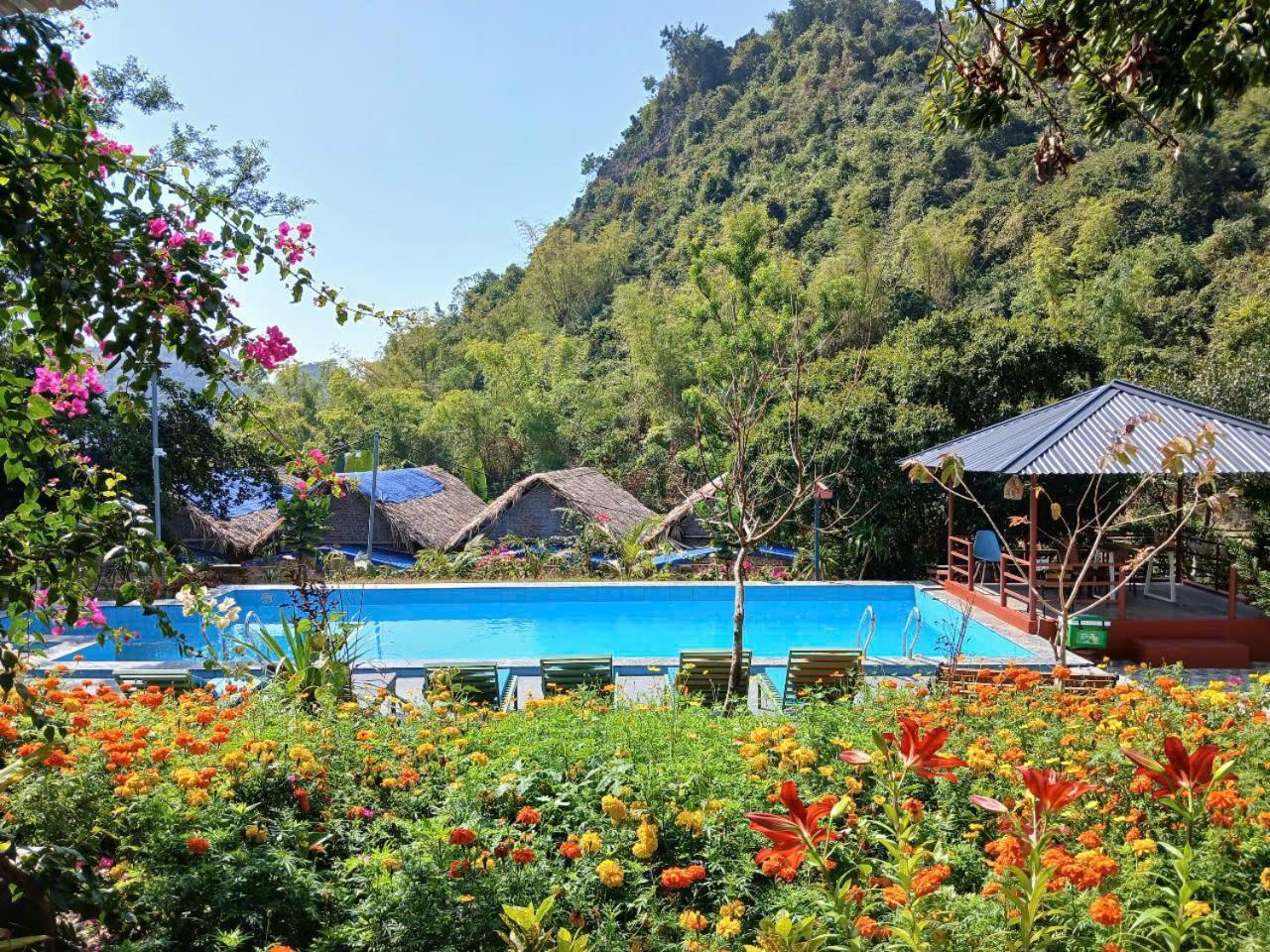 Catba Papillon Garden Bungalows & Resort Hien Hao Bagian luar foto