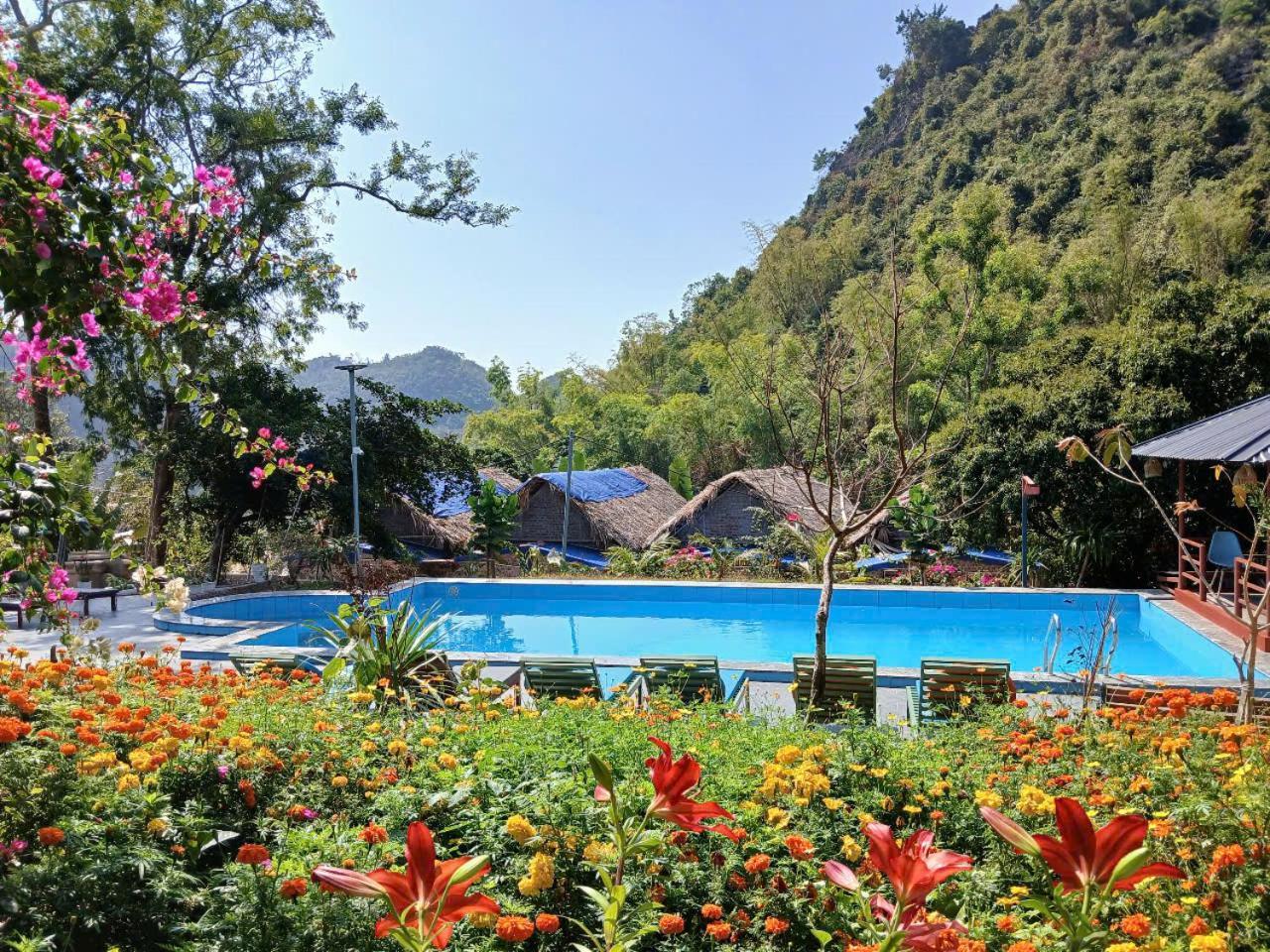 Catba Papillon Garden Bungalows & Resort Hien Hao Bagian luar foto